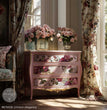 Crimson Elegance Double Delight Decoupage Fiber Paper Set - ReDesign with Prima