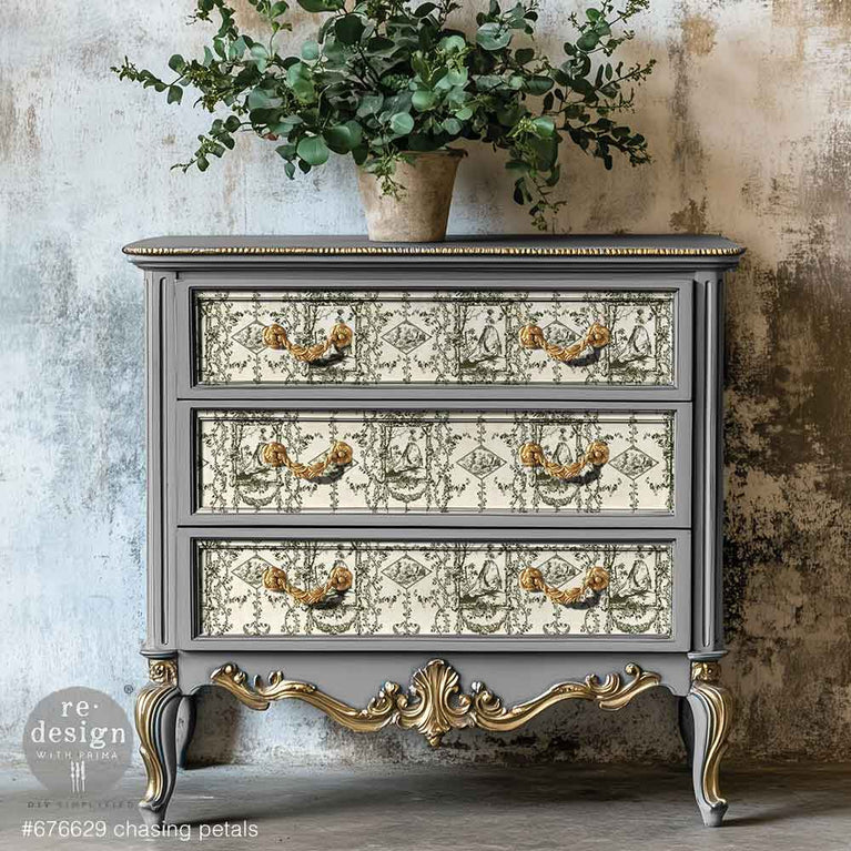 Chasing Petals by Kacha Decoupage Decor Tissue Paper - ReDesign with Prima