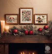 Feathered Elegance Christmas A3 Decoupage Fiber Pack - ReDesign with Prima