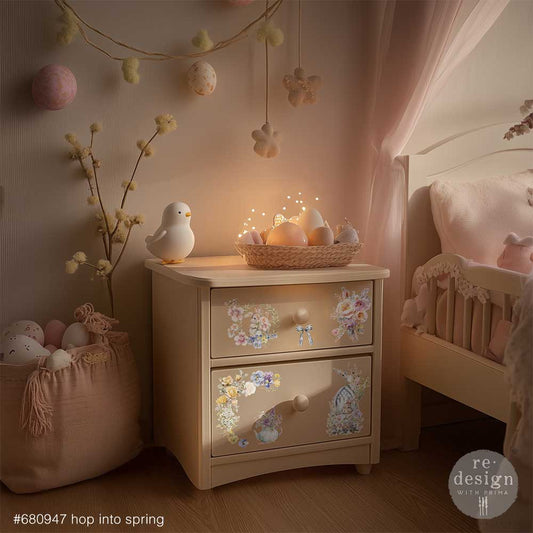 Hop Into Spring Middy Decor Transfer - ReDesign with Prima