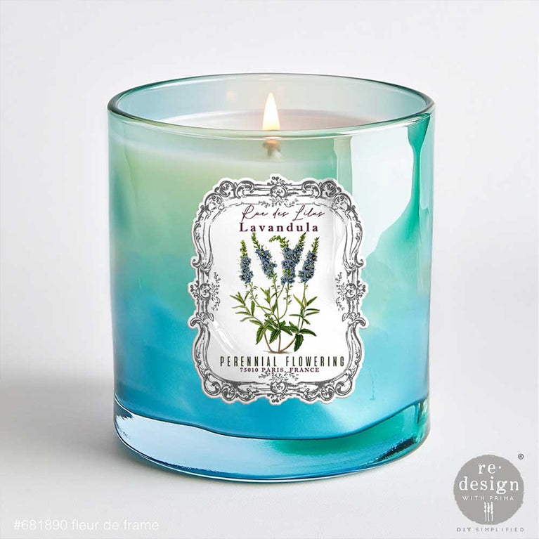 Fleur De Frame Luxe Transfer - ReDesign with Prima