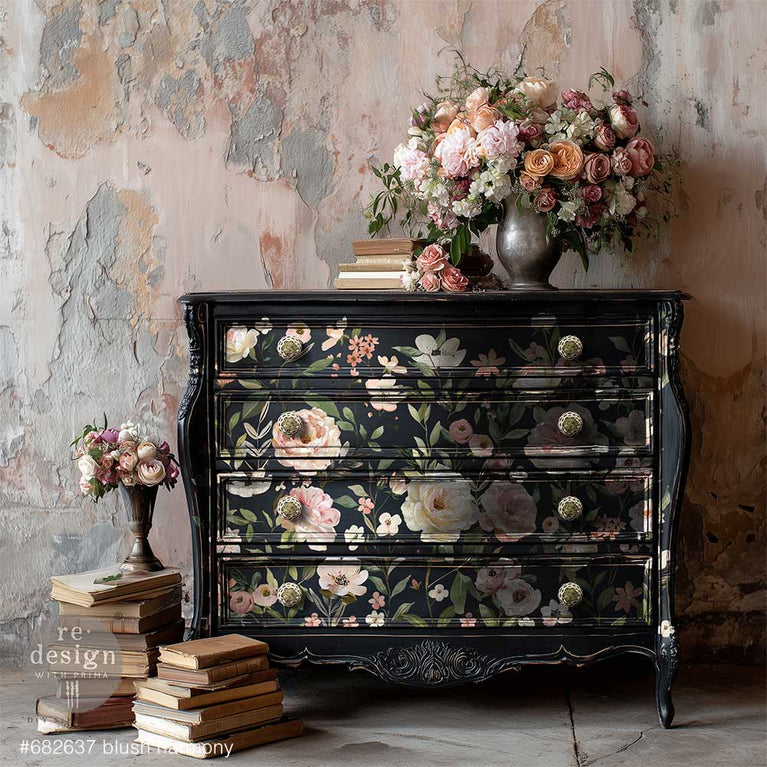 Blush Harmony Decor Transfer - ReDesign with Prima