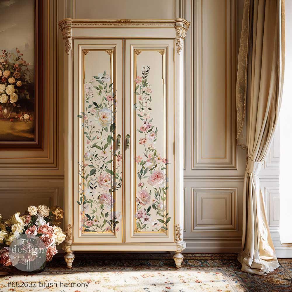 Blush Harmony Decor Transfer - ReDesign with Prima