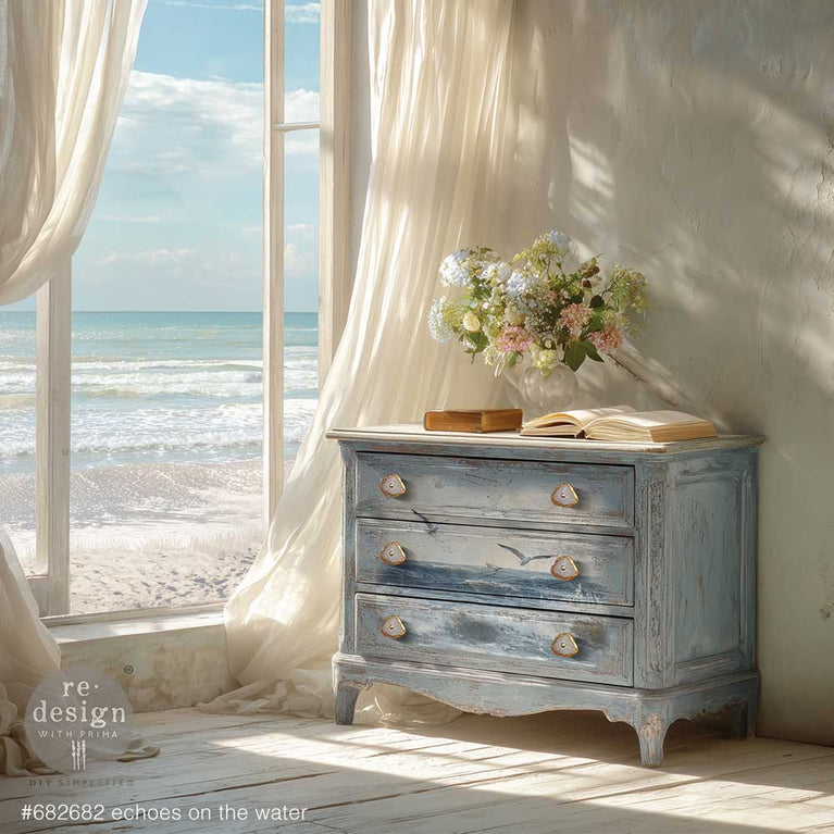 Echoes on the Water Decoupage Decor Tissue Paper - ReDesign with Prima