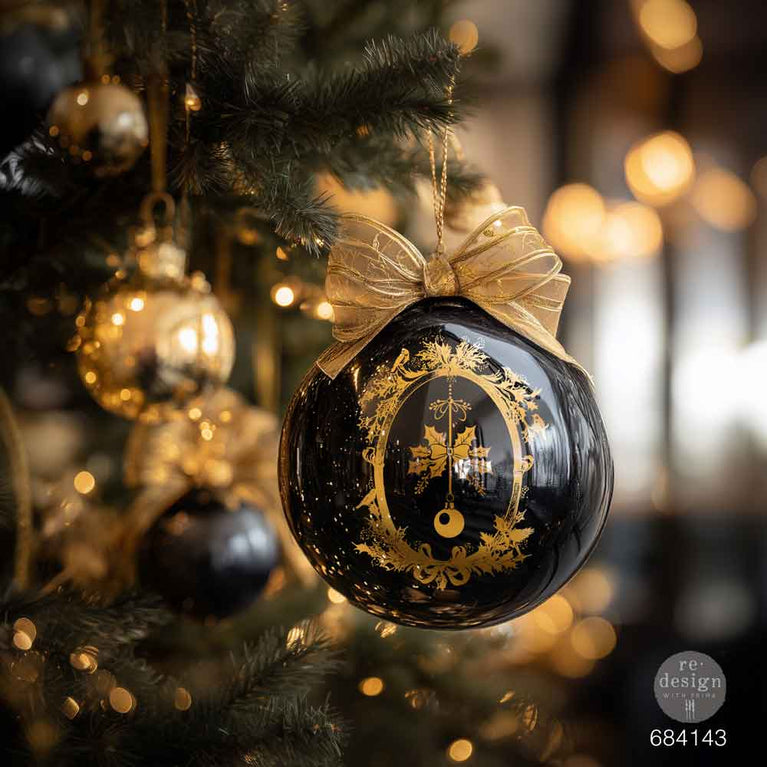 Holiday Heirloom Foil Middy Transfer by Kacha (Gold Foil) - ReDesign with Prima