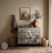 Alabaster Grace by Kacha A1 Decoupage Fiber Paper - ReDesign with Prima