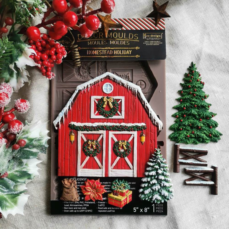 Homestead Holiday Decor Mould - ReDesign with Prima