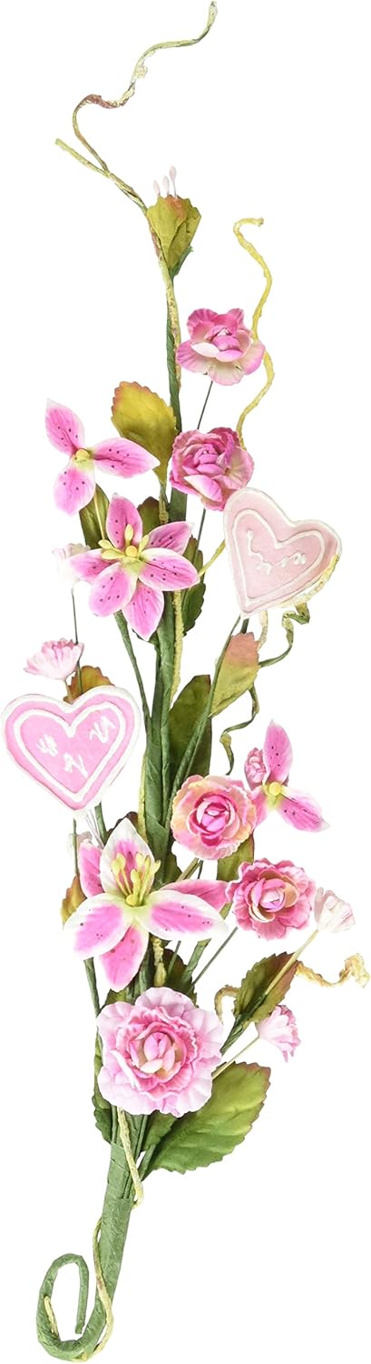 Valentine Vine Pink Flower- Prima Marketing