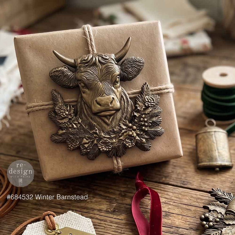 Winter Barnstead Decor Mould - ReDesign with Prima