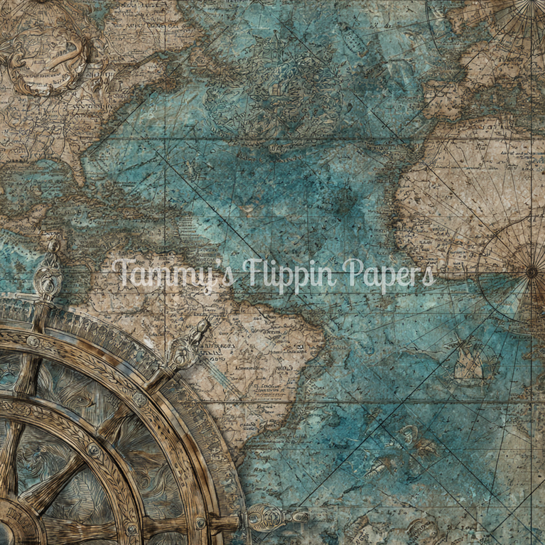 Forgotten Voyage Tissue Paper - Flippin Furniture