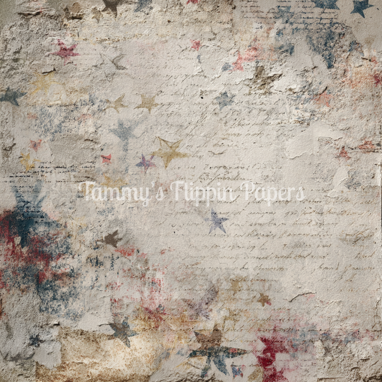 Americana Background Tissue Paper - Flippin Furniture