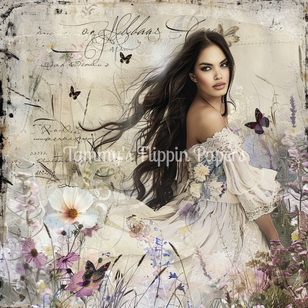 Garden Song Tissue Paper - Flippin Furniture