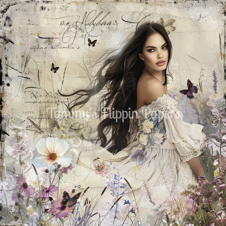 Garden Song Tissue Paper - Flippin Furniture