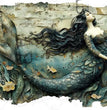 Mermaid (#6097) Rice Paper - AB Studios