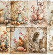 Vintage Easter Multi (#6401) Rice Paper- AB Studios