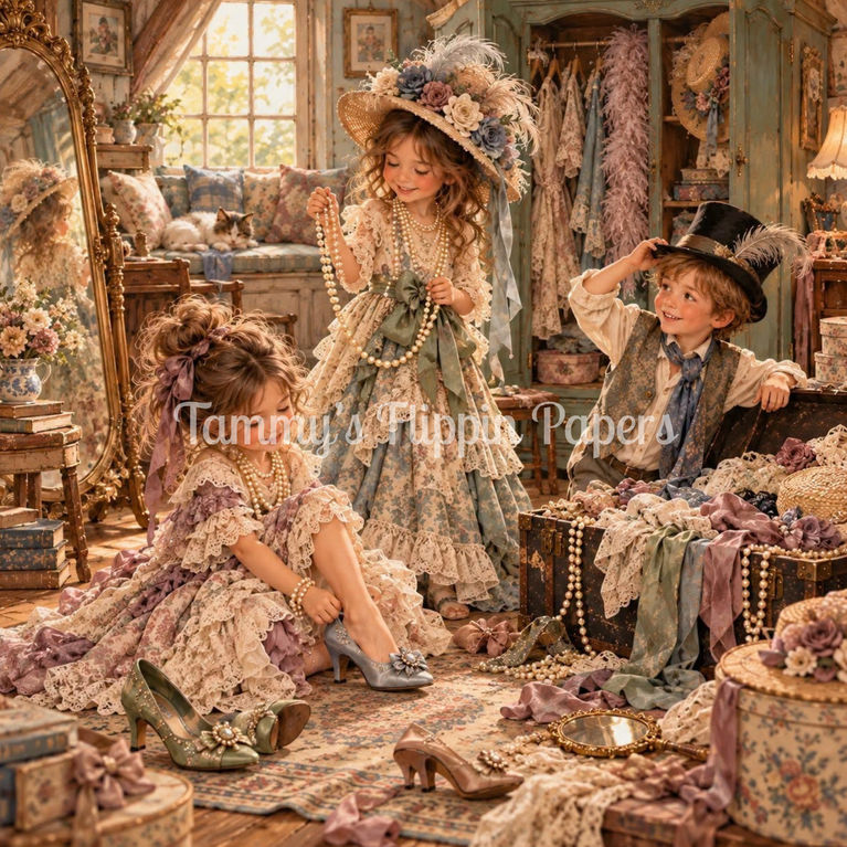 Attic Adventures Decoupage Paper - Flippin Furniture