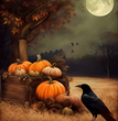 The Crow Rice Paper (DC106) - Decoupage Central