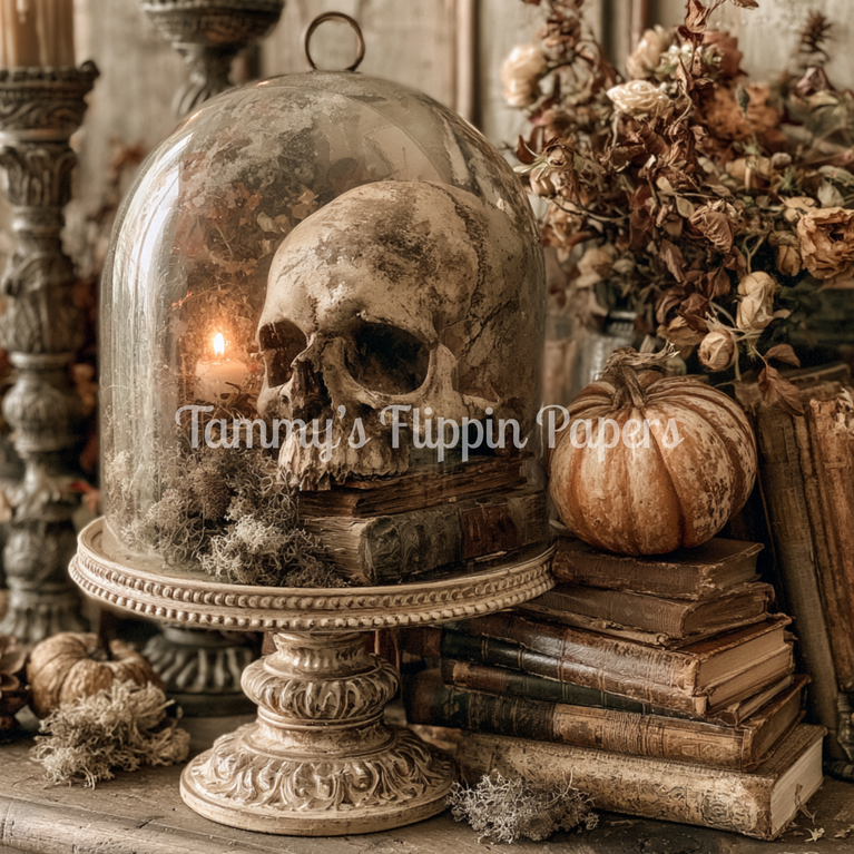Beneath Glass Tissue Paper - Flippin Furniture