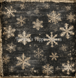 Black & Cream Snowflake Background Tissue Paper - Flippin Furniture