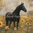 Black Velvet & Gold Tissue Paper - Flippin Furniture