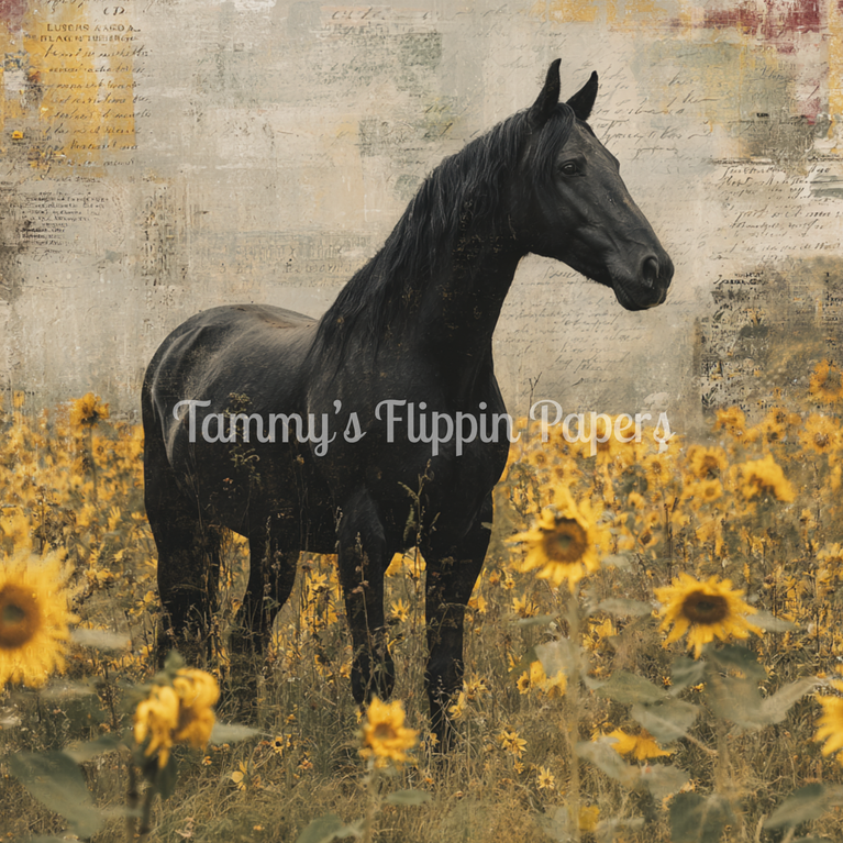 Black Velvet & Gold Tissue Paper - Flippin Furniture