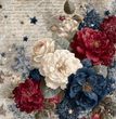 Blooming Americana Tissue Paper - Flippin Furniture