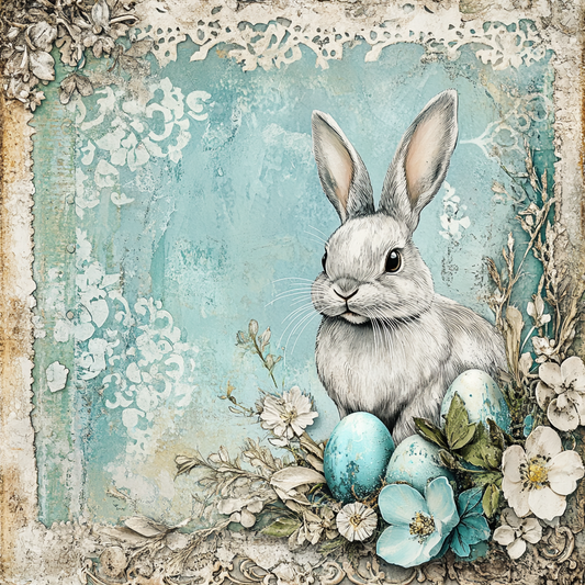 Bluebell Bunny Tissue Paper - Flippin Furniture