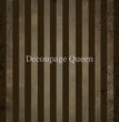 Brown Stripes Rice Paper - Decoupage Queen