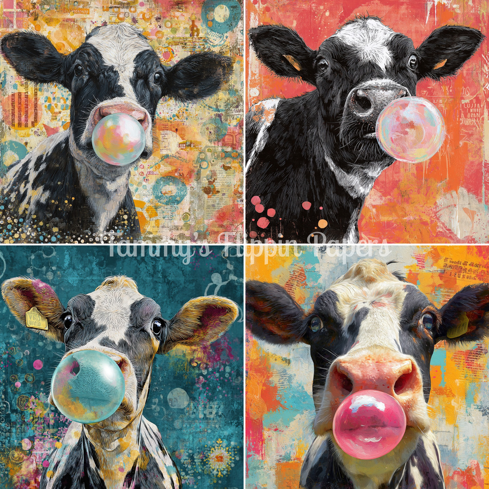 TFP Quad 008 - Bubblegum Cows