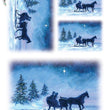 Christmas 0060 - Dashing Through the Snow Rice Paper - Paper Designs