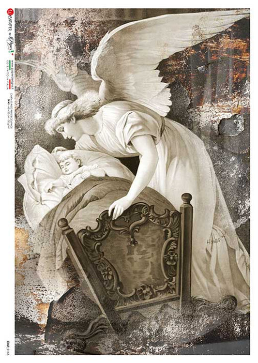 Celestial Angels 2 Rice Paper- Decoupage Queen