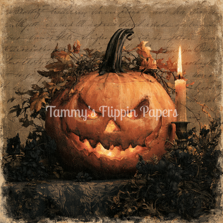 Candlelit Jack Tissue Paper - Flippin Furniture