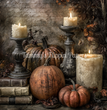 Candlelit Pumpkin Study Tissue Paper - Flippin Furniture