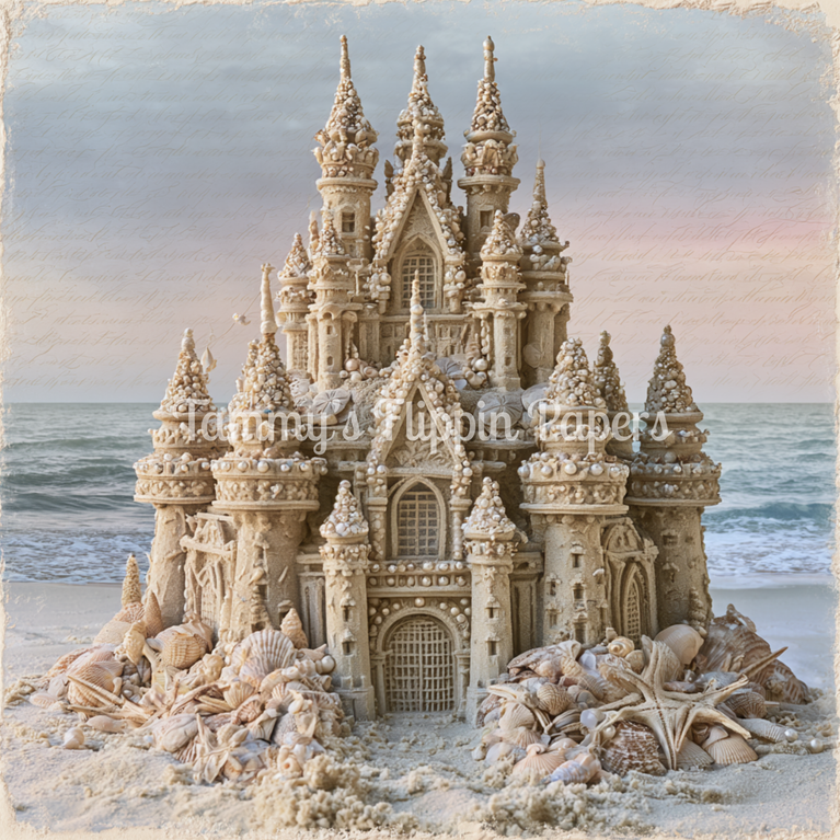 Castle on the Shore Tissue Paper - Flippin Furniture
