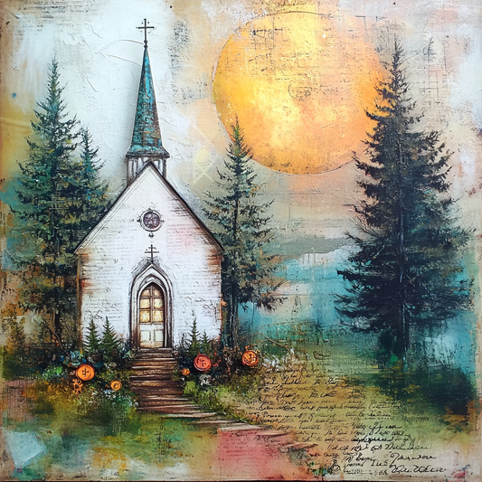 Chapel in the Pines Tissue Paper - Flippin Furniture