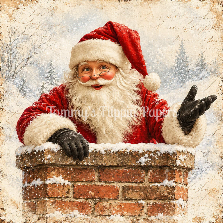 Chimney Stop Decoupage Paper - Flippin Furniture