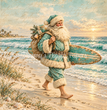 Christmas Ashore Decoupage Paper - Flippin Furniture