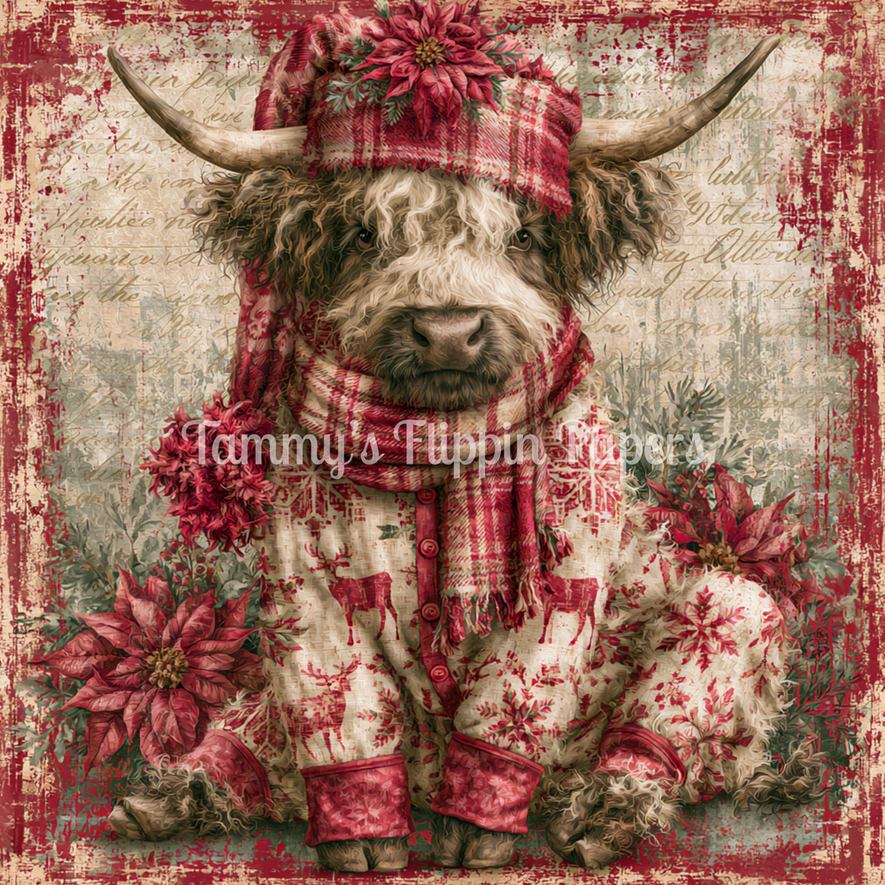 Christmas Cuddles Tissue Paper - Flippin Furniture