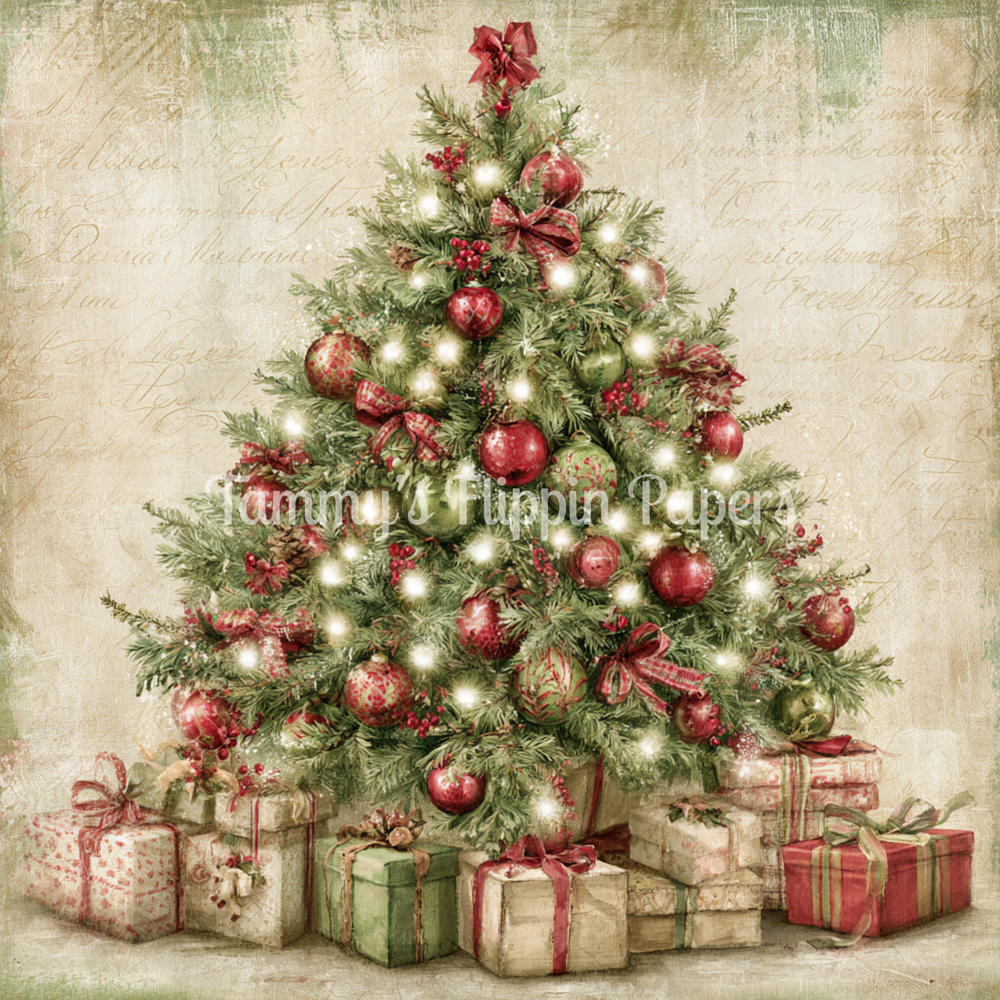 Christmas Morning Tissue Paper - Flippin Furniture