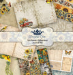 Sunflower Ephemera Journal Pack -  Decoupage Queen