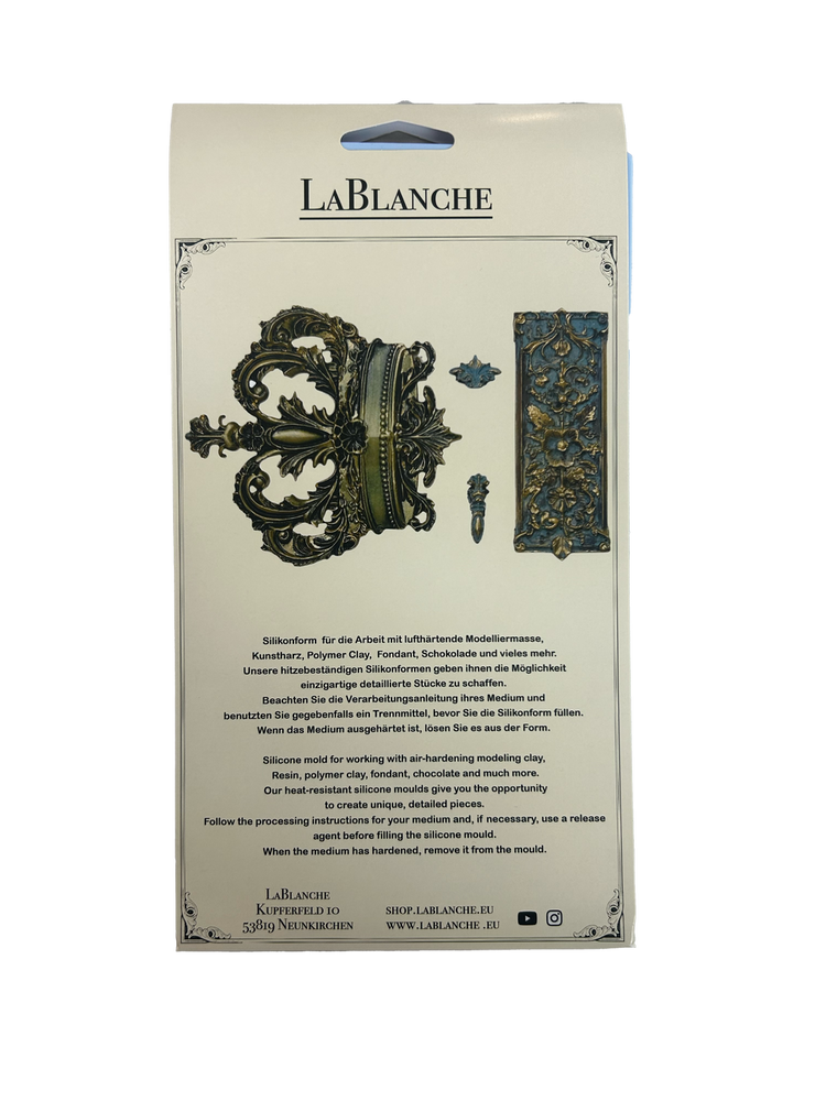 Crown Silicone Mould, Ltd Edition - LaBlanche
