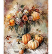 Watercolor Pumpkins Rice Paper (DC110)- Decoupage Central