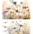Dragonfly Fields Duo Rice Paper (DC232) - Decoupage Central