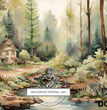 Forest Cabin Decoupage Paper (DC256) - Decoupage Central