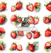 Nuthin But Strawberries Decoupage Paper (DC266)- Decoupage Central