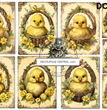 Chicks in Baskets Multi Rice Paper (DC274) - Decoupage Central