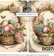 Easter Baskets Rice Paper (DC276)- Decoupage Central
