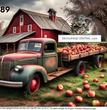 The Apple Truck Rice Paper (DC289)- Decoupage Central
