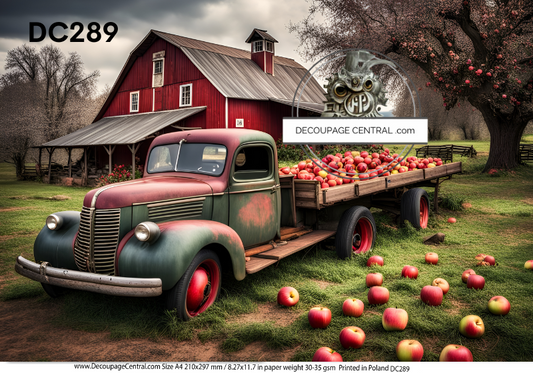 The Apple Truck - Decoupage Central
