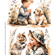 Special Friends Rice Paper (DC333)- Decoupage Central